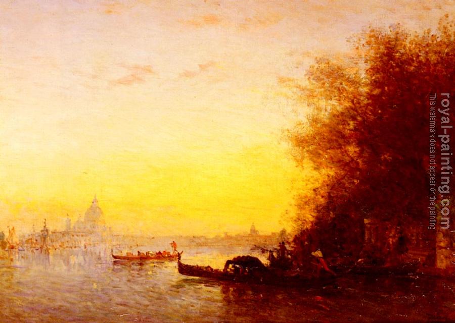 Felix Ziem : Venetian Scene